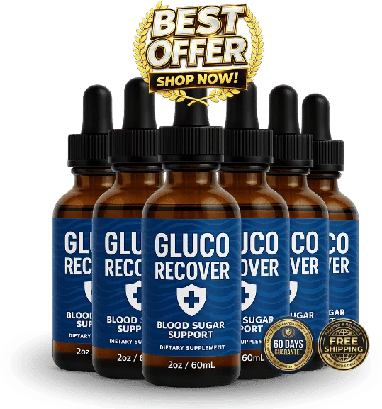 Gluco Recover 6-bottle package